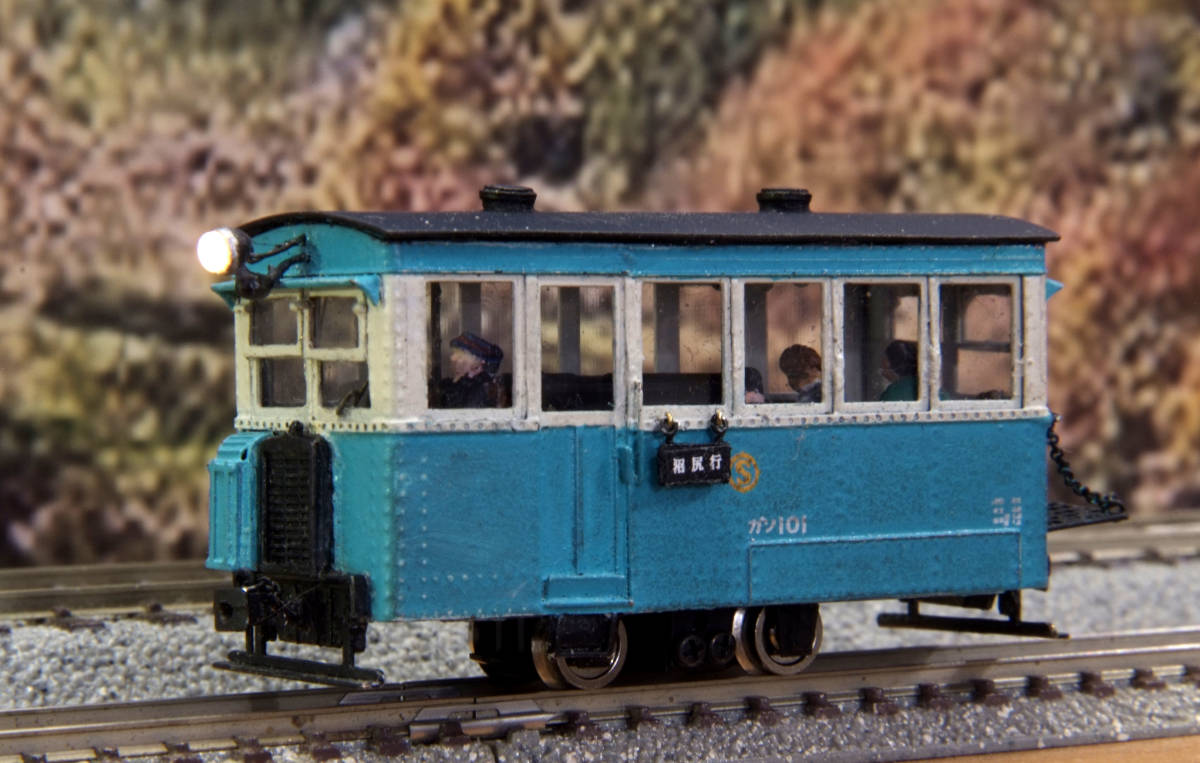 1/87 HOナロー 昭和30年後半「沼尻ガソ101」細部まで再現 ペアハンズ