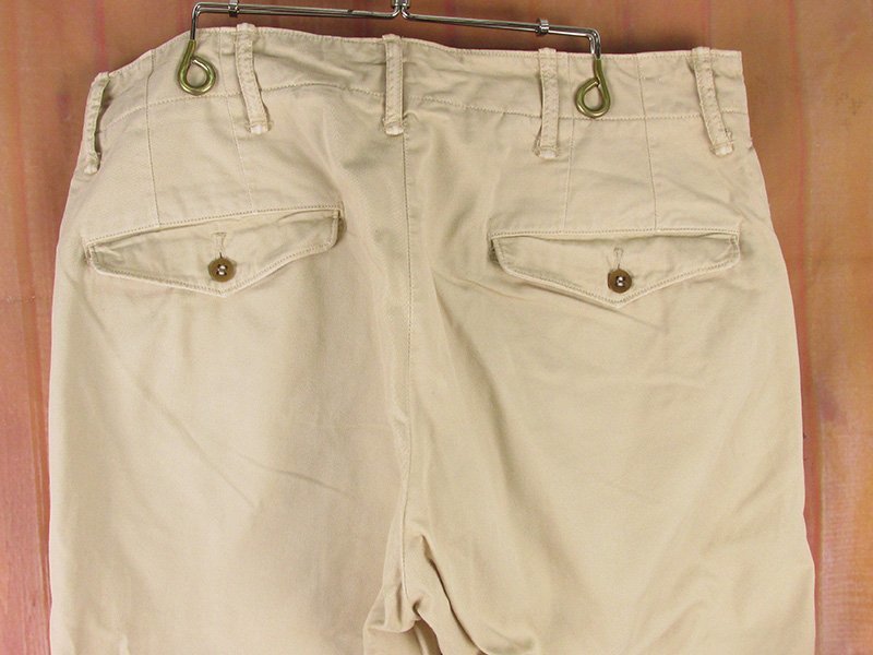 YP17644 RRL ダブルアールエル オフィサーズ フィールド チノ パンツ ウォッシュ加工 W30 カーキ 美品