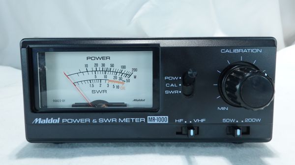 Maldol　MR-1000　HF～150MHz　SWR＆パワー計