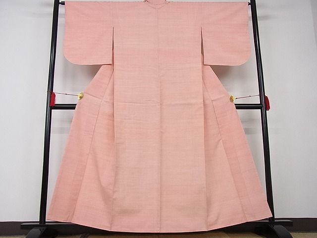 平和屋本店○極上 花織 紬 逸品 CZAA4851s6 逸品 正絹 単衣 販売 特定