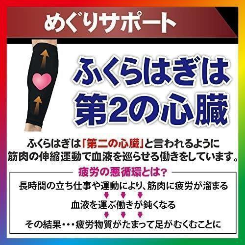 【２枚組×２セット】ふくらはぎサポーター弾性ストッキング 薄型 夜間頻尿_3