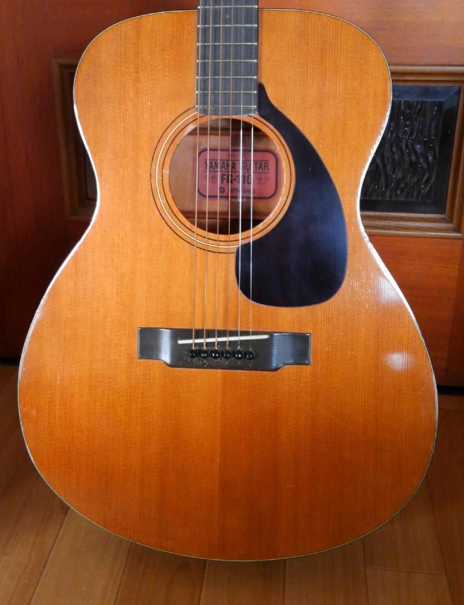 YAMAHA　FG110　1971年製造　経年52年のジャパンビンテージの逸品　　送料無料　返品可　