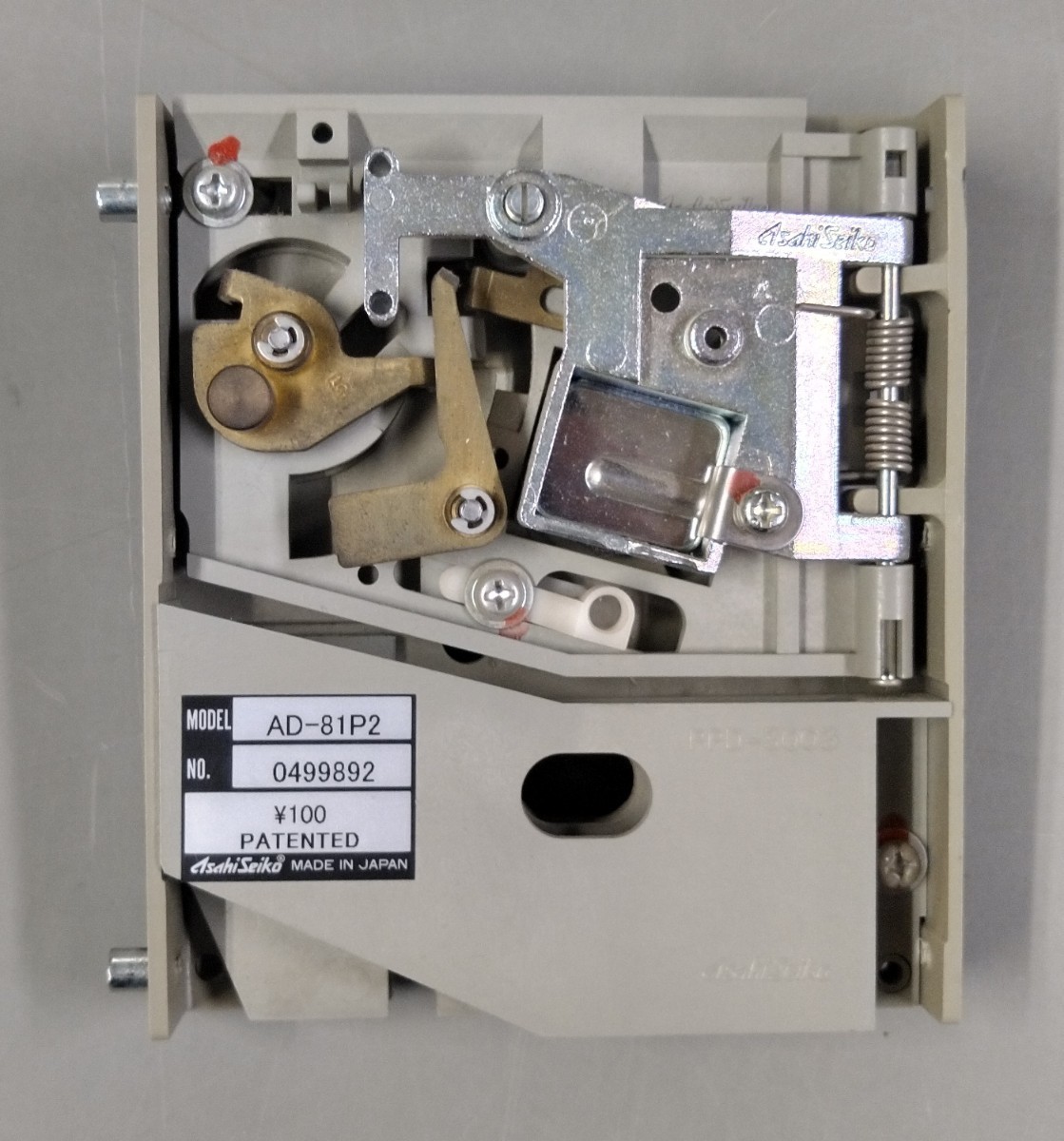 中古 【コインセレクタ】 タイワ コイン精米機 CAC-50型 用 旭精工 部品番号 AD-