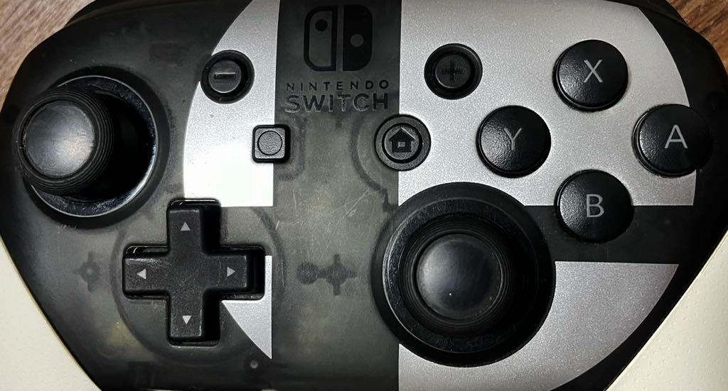 ほぼ未使用〉Nintendo Switch プロコン スマブラ仕様 コントローラー 