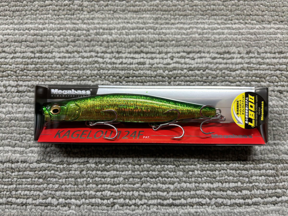 メガバス カゲロウ 124F 王者の風格 オリカラ Megabass KAGELOU 124F