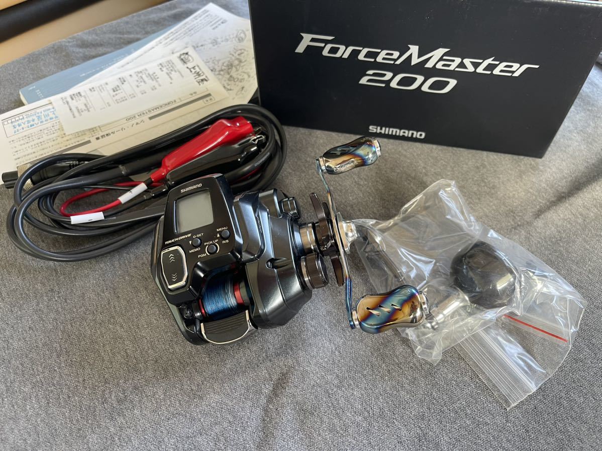 シマノ 電動リール フォースマスター 200 右ハンドル 【公式通販】