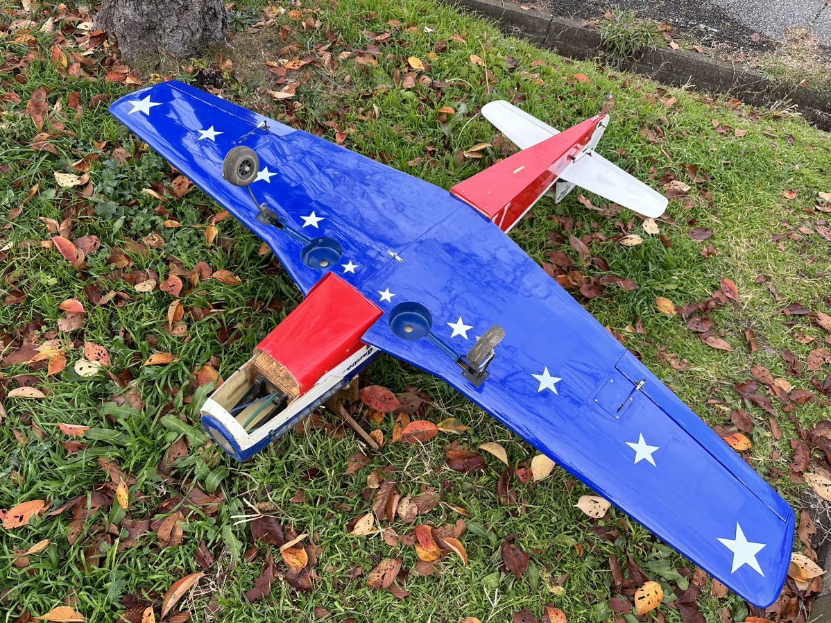 ラジコン飛行機 エンジン機 機体 P-51 マスタング ミスアメリカ Miss