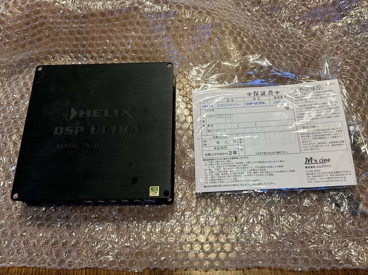 ジャンク品 Helix DSP ULTRA 12chデジタルシグナルプロセッサー DSP 