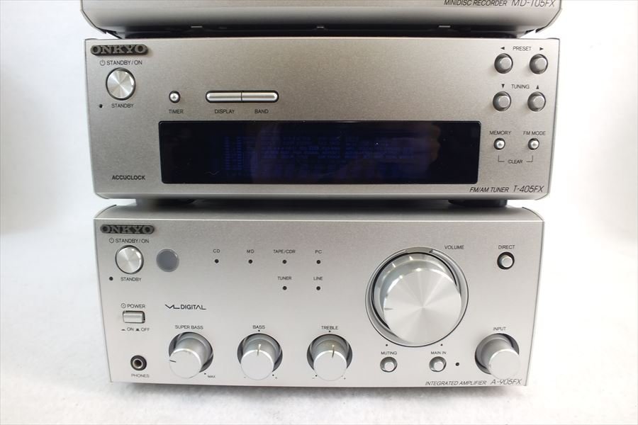 ◇ ONKYO オンキョー T-405FX A-905FX C-705FX MD-105FX D-152E