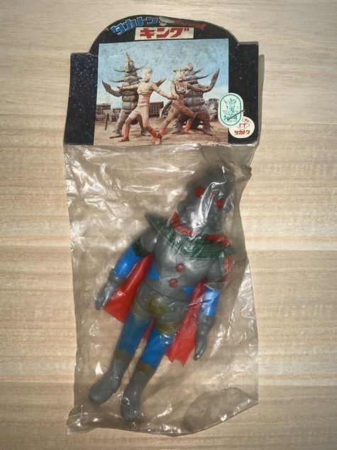 タカトク ソフビ人形 タカトクのウルトラマンレオ ウルトラマンキング
