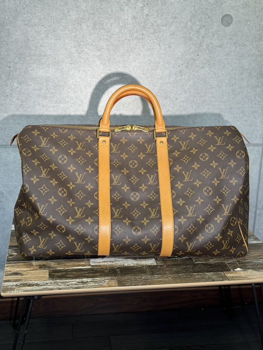【0269】美品　LOUIS VUITTON ルイヴィトン　ボストンバッグ M41426 キーポル50 モノグラム・キャンバス バッグ モノグラム