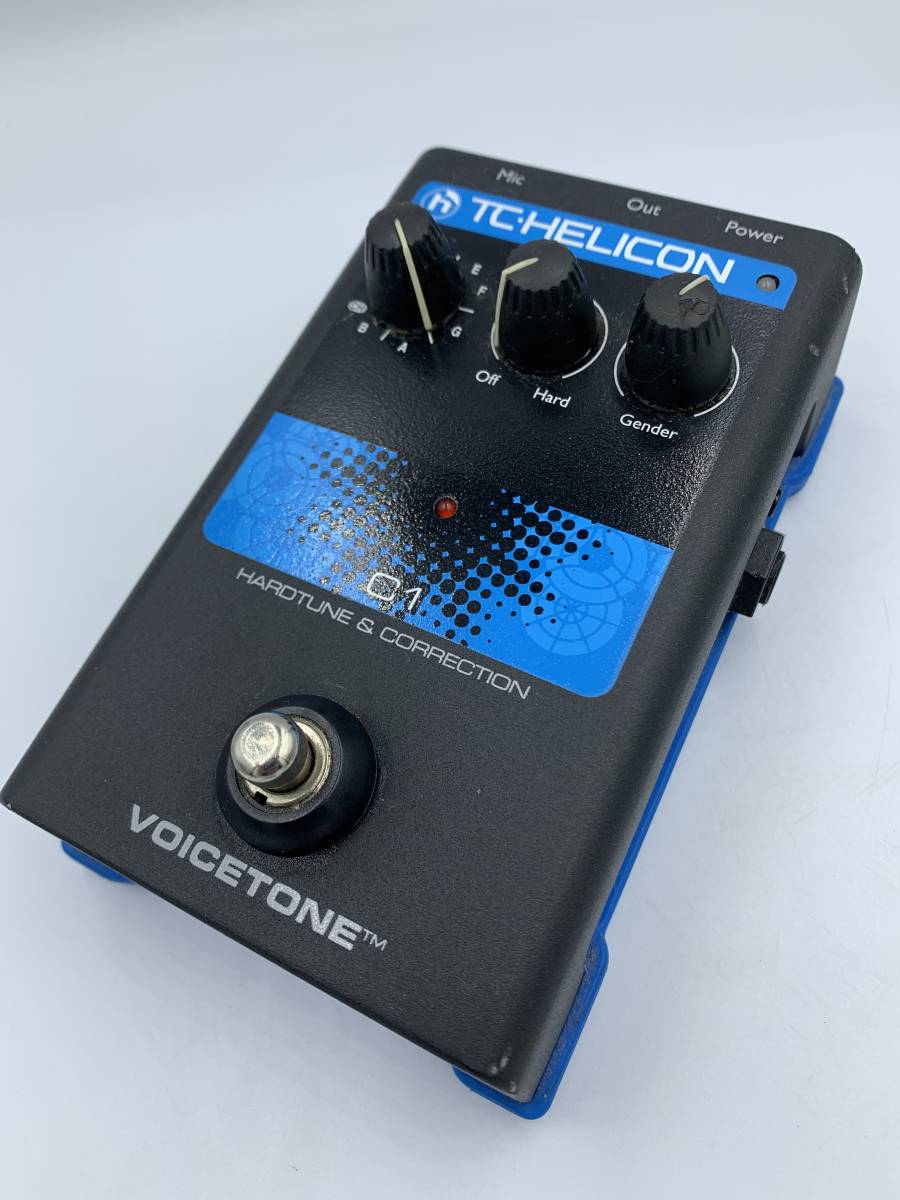 TC-HELICON VoiceTone H1 ボーカル用 エフェクター(TCヘリコン