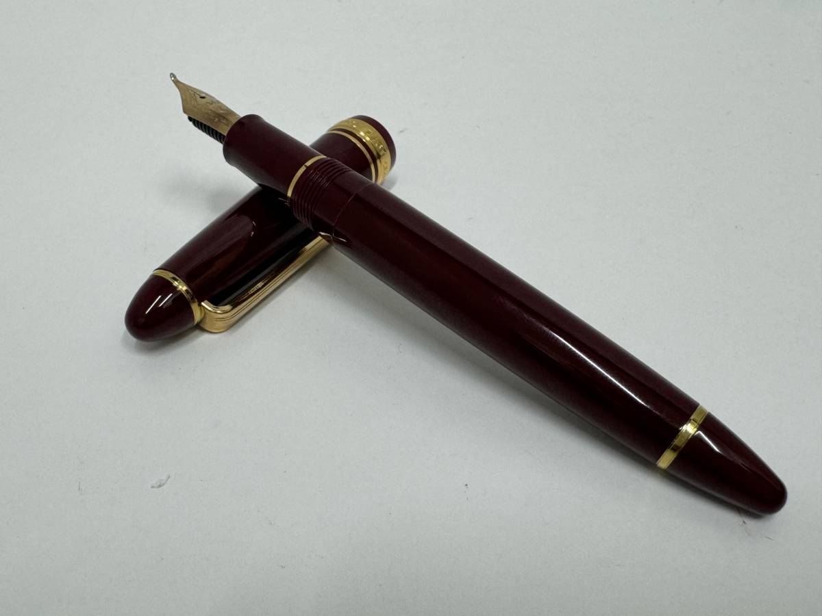 10927□SAILOR セーラー 万年筆 1911 ペン先 ペン先14K 585 NAG 長刀研ぎ