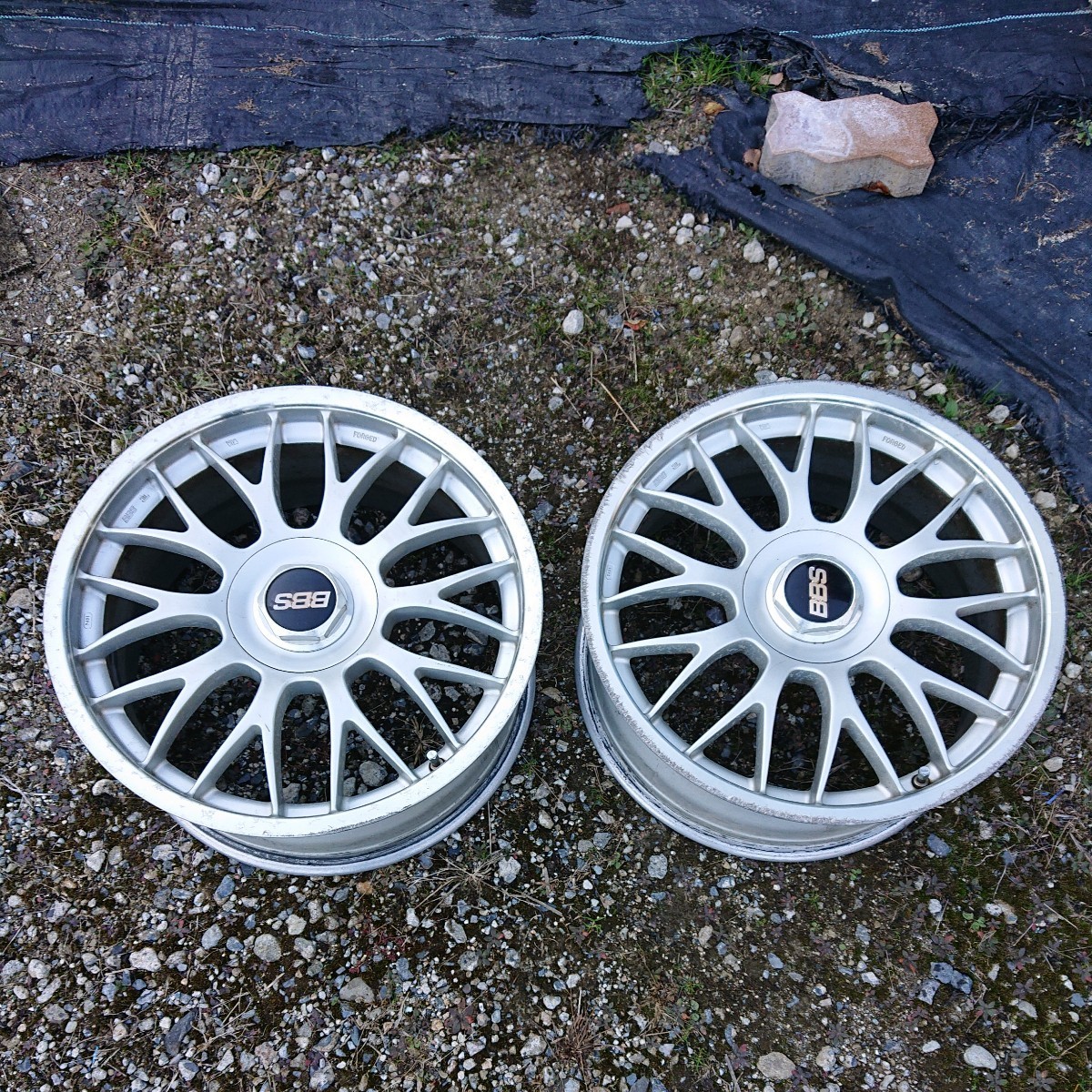 BBS RG301 18×8J+38 114.3-5H 2本のみ アルミホイール(5穴)｜売買されたオークション情報、yahooの商品情報を ...