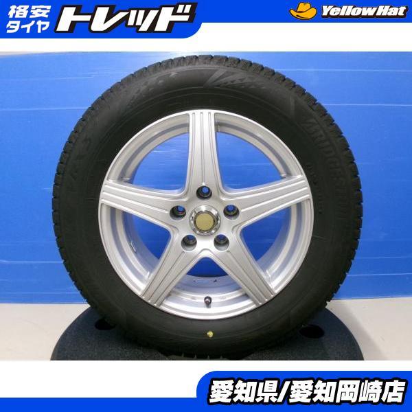 ノア ヴォクシー90系 中古冬タイヤ ブリヂストン VRX3 205/60R16 社外