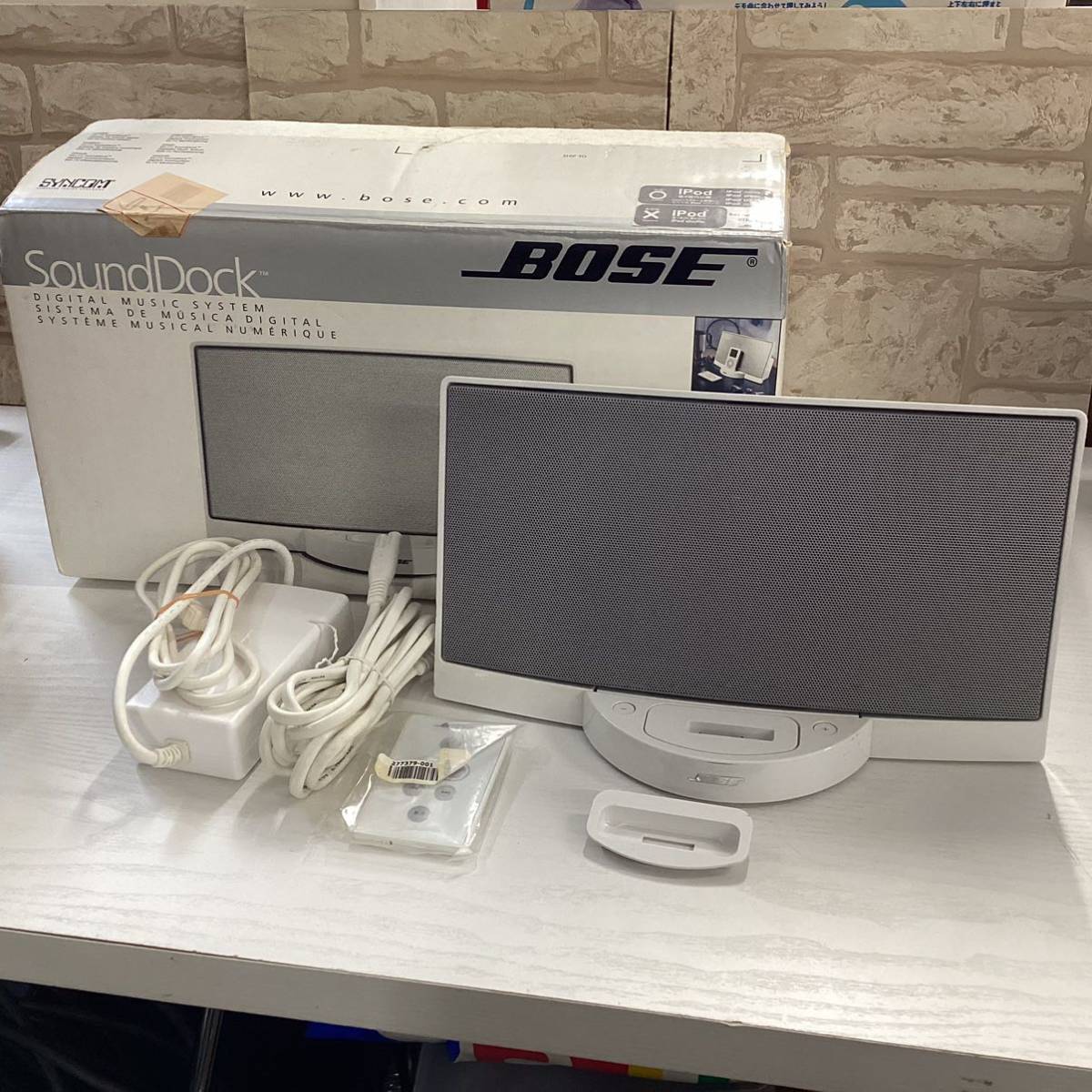 ★ 箱、リモコン付き　動作未確認　BOSE ボーズ SoundDock サウンドドック iPod