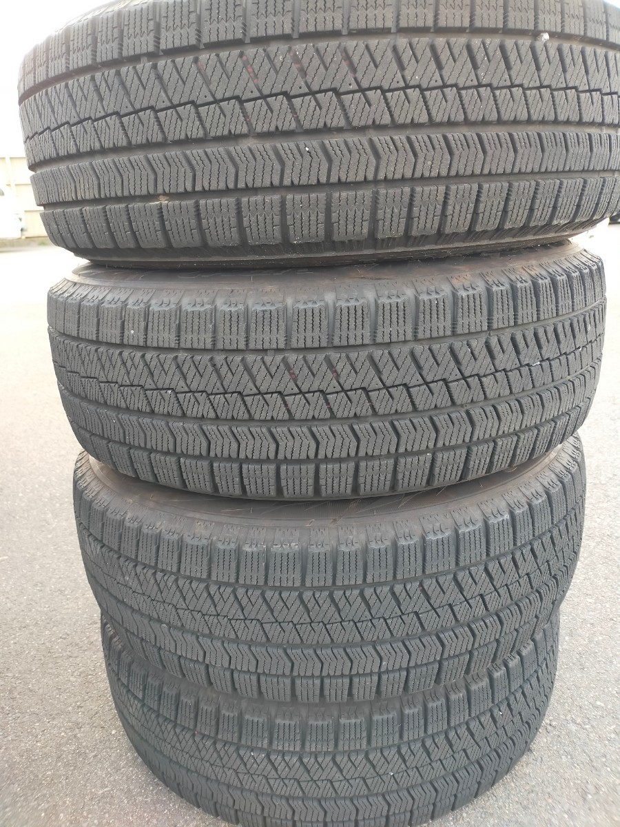 バリ溝 195/65R15 2020年製 VRX2 スタッドレス BS ブリヂストン 