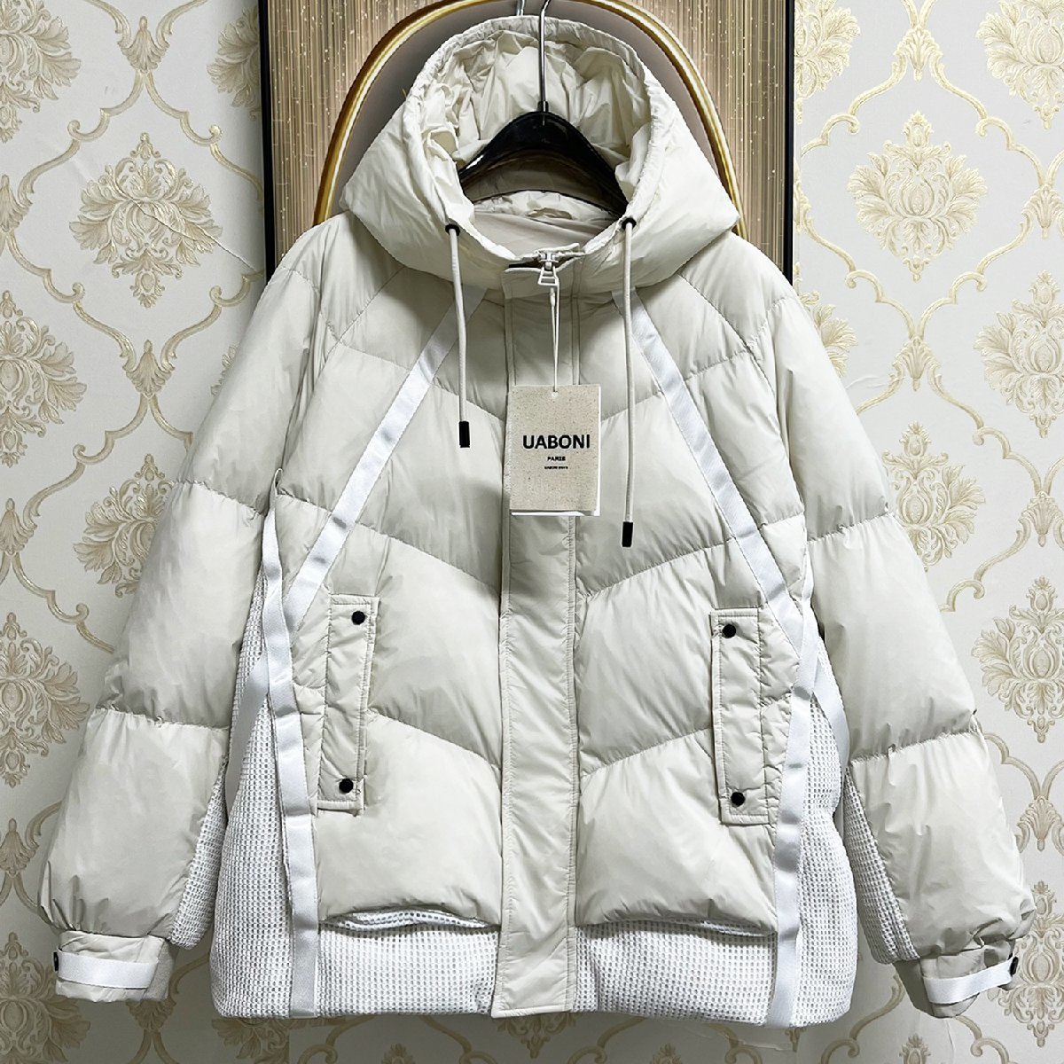 個性EU製＆定価12万◇UABONI*Paris*ダウンジャケット*ユアボニ*パリ発 