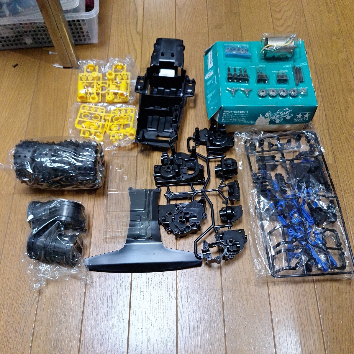 当時物 タミヤ 1/10 ファイヤードラゴン、シャーシ 未使用、ラジコン
