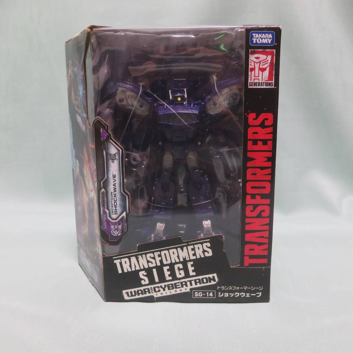SG-14 ショックウェーブ シージシリーズ トランスフォーマー レビュー 