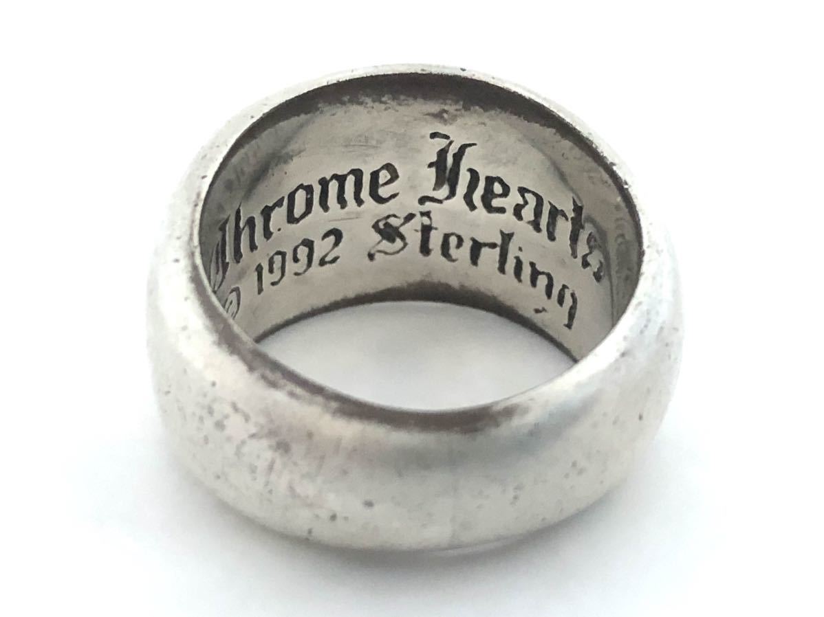 正規品□CHROME HEARTS クロムハーツ /SEAL STAMP RING シール