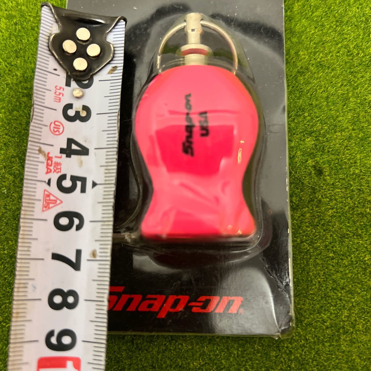 スナップオン Snap-on ピンク キーホルダー ON SNAP ☆Snap-on☆スナップオン☆絶版品☆グリップ Snap-on（スナップオン）キーホルダー「CARABINER キー☆キーホルダー - 限定カラー・マジックピンク ソフト ラチェットドライバー ドライバーグリップ グリップ メルカリ