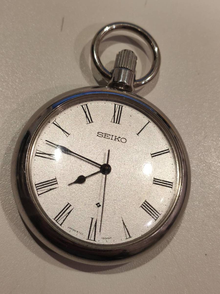 SEIKO セイコー 5740-0080 手巻き 懐中時計 アンティーク ☆稼働OK