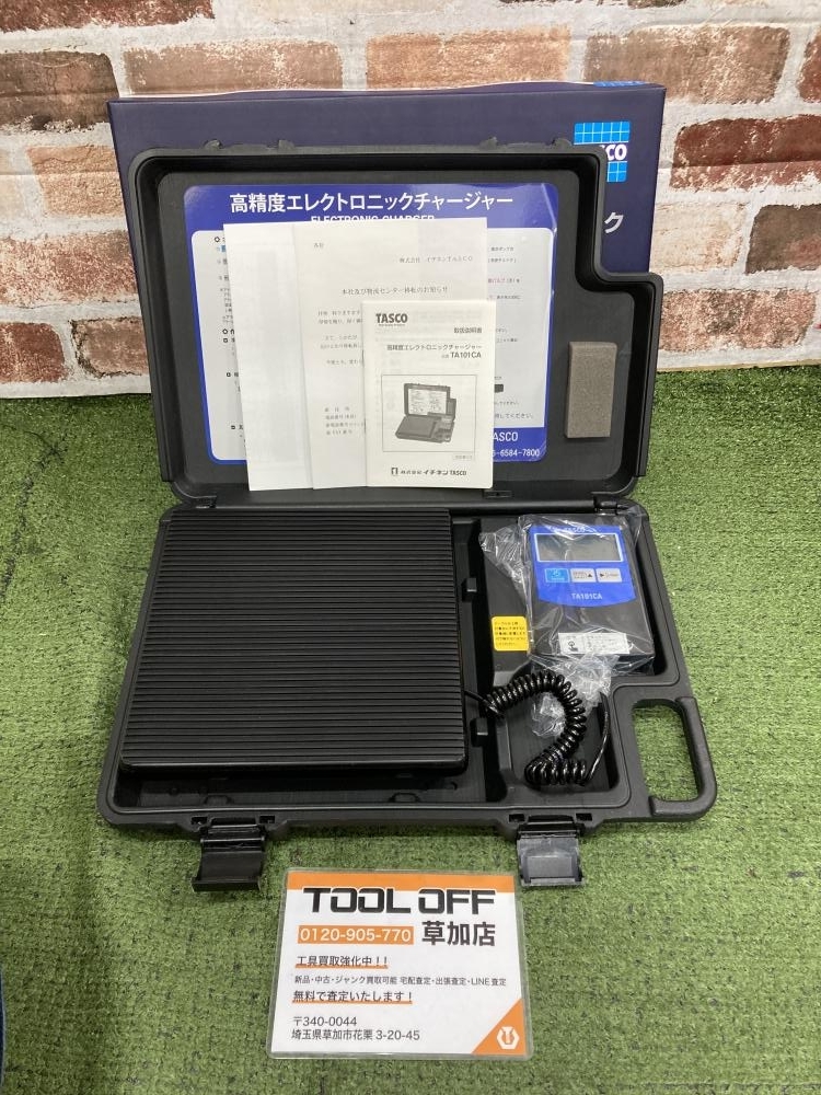 ジャンク品 TASCO タスコエレクトロニックチャージングスケール