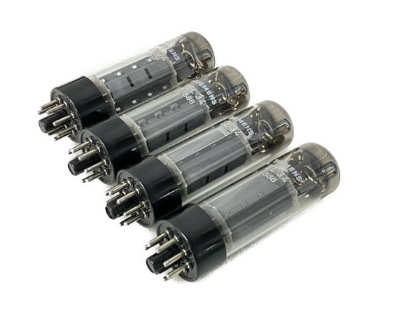 Siemens 6CA7 El34 4本 セット 真空管 ジャンク S8370092 EL34 【公式