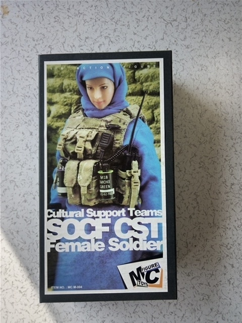 ミリタリーフィギュア クールガール1/6 MCtoys Cultural Support Teams SOCF CST Female Soldier 