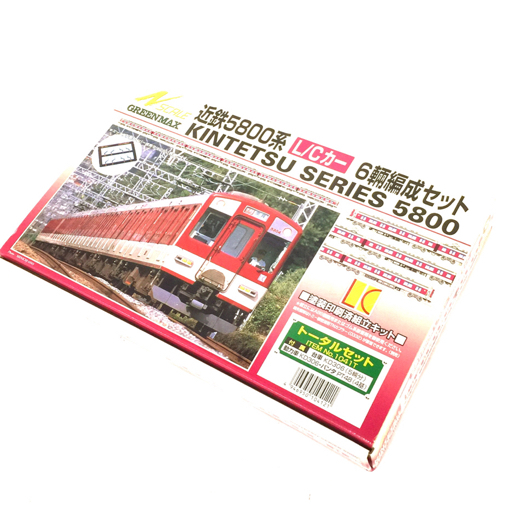 GREENMAX 1041T 近鉄5800系 L/Cカー 6輌編成セット Nゲージ 鉄道模型