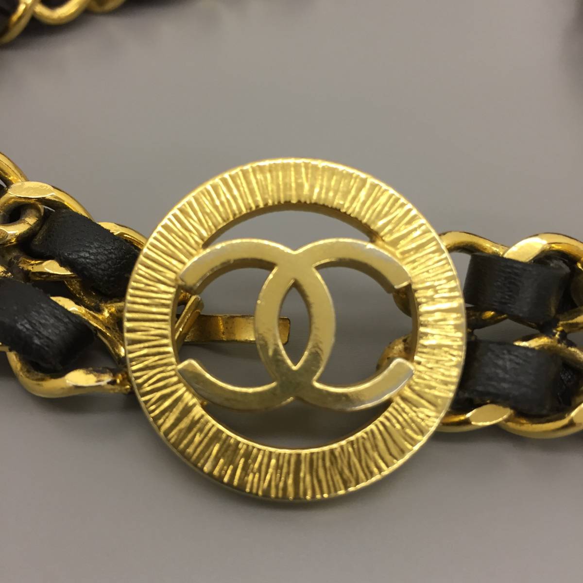 CHANEL ヴィンテージ シャネル ココマーク メダル ダブルチェーン 