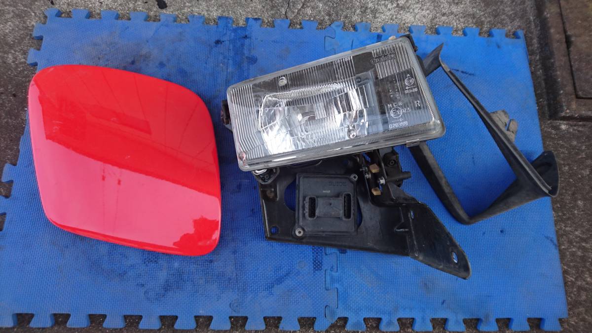 ワ158・C5コルベット純正リトラクタブル右ヘッドライトユニット