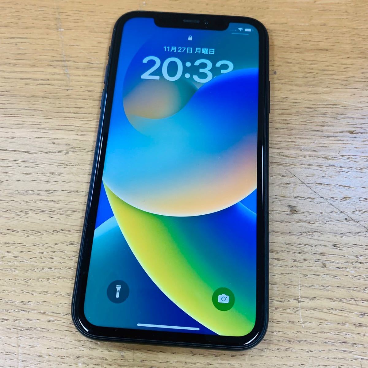 Apple iPhone11 64GB Black A2221 MWLT2J/A SIMフリー 訳あり品 ※説明文要