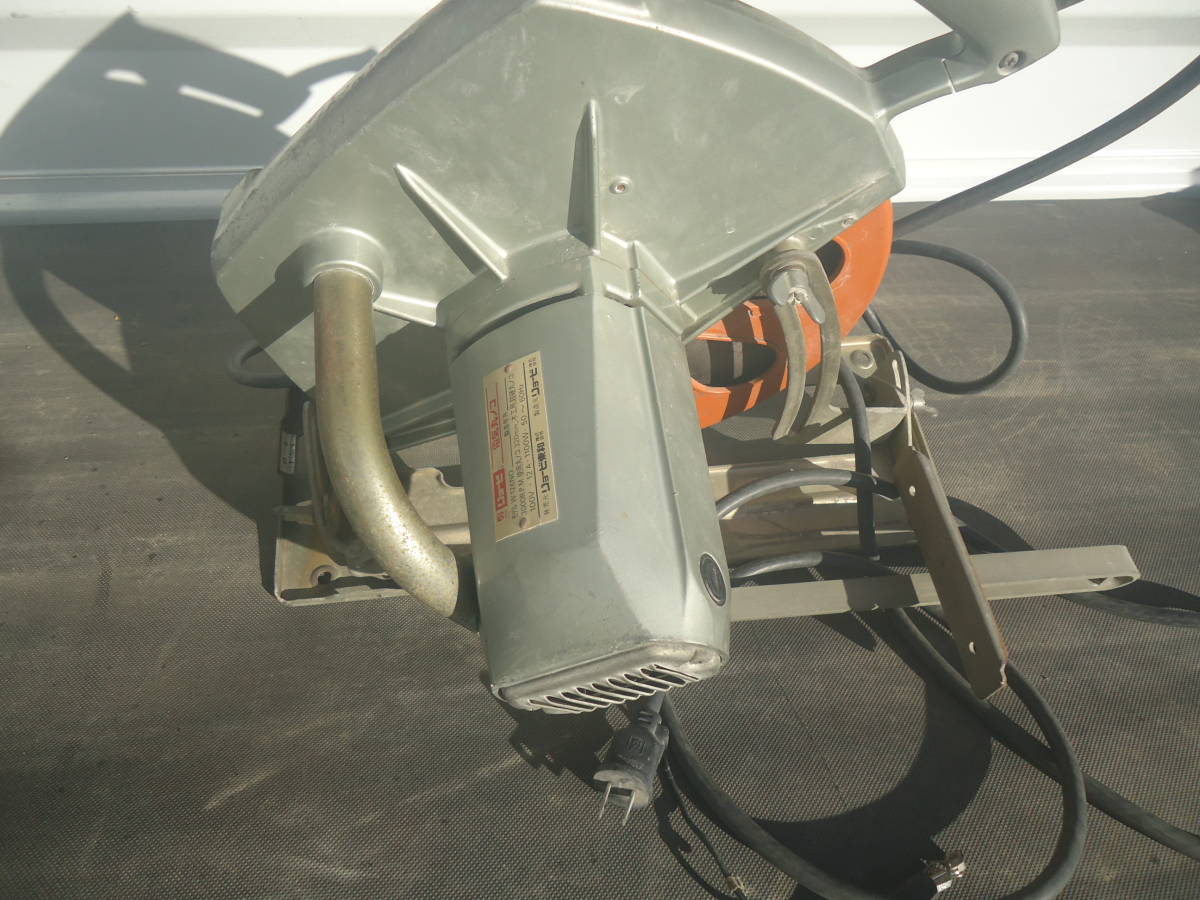 リョービ　大型電動丸ノコ　W-126　320㎜　木工用　中古品　DIY　日曜大工　大きな丸のこ　_3