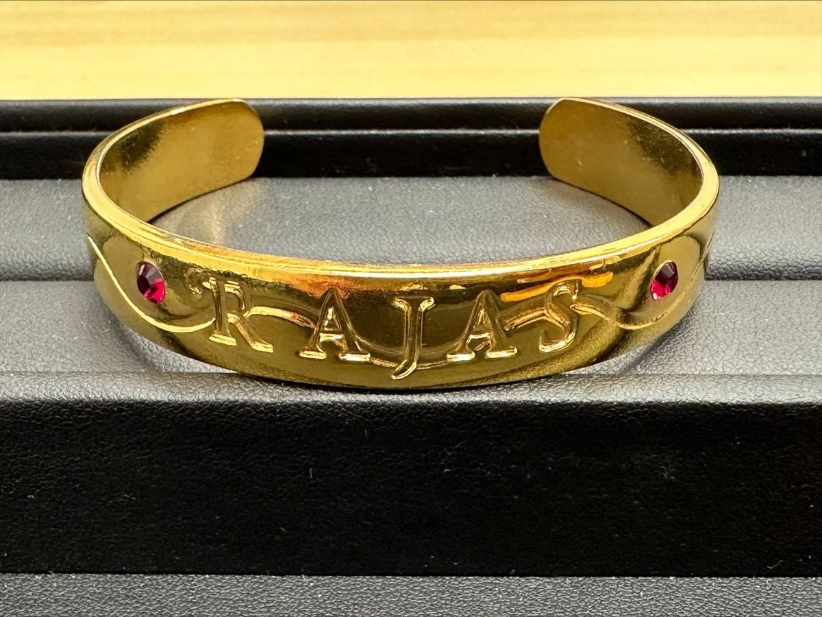 242☆RAJAS ラジャス ブレスレット ルビー ゴールドリング 大理石 水晶