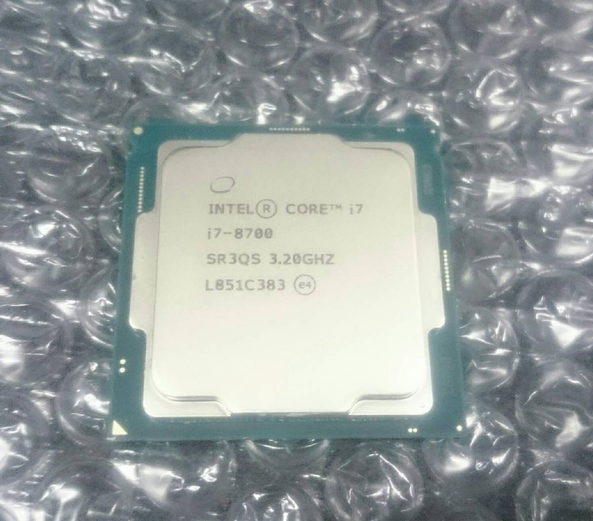 INTEL　Corei7-8700　SR3QS　3.20GHｚ