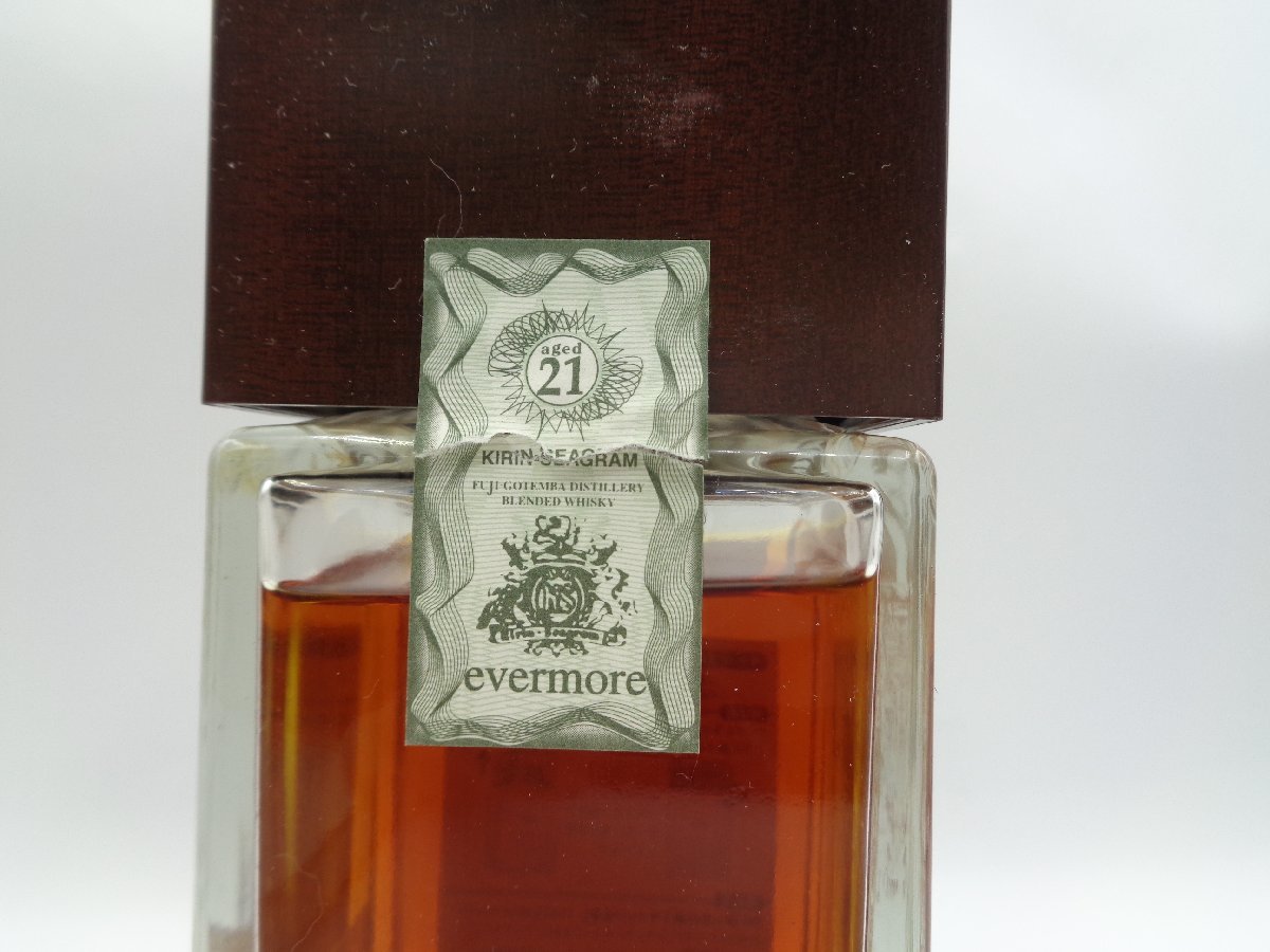 KIRIN SEAGRAM evermore エバモア 2001 21年 キリンシーグラム
