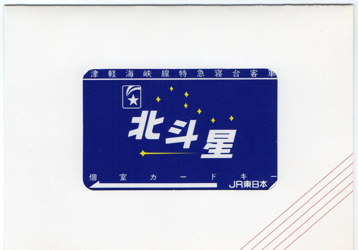 JR東日本 寝台特急北斗星号 個室カードキー ＋＠鉄道開通100年 