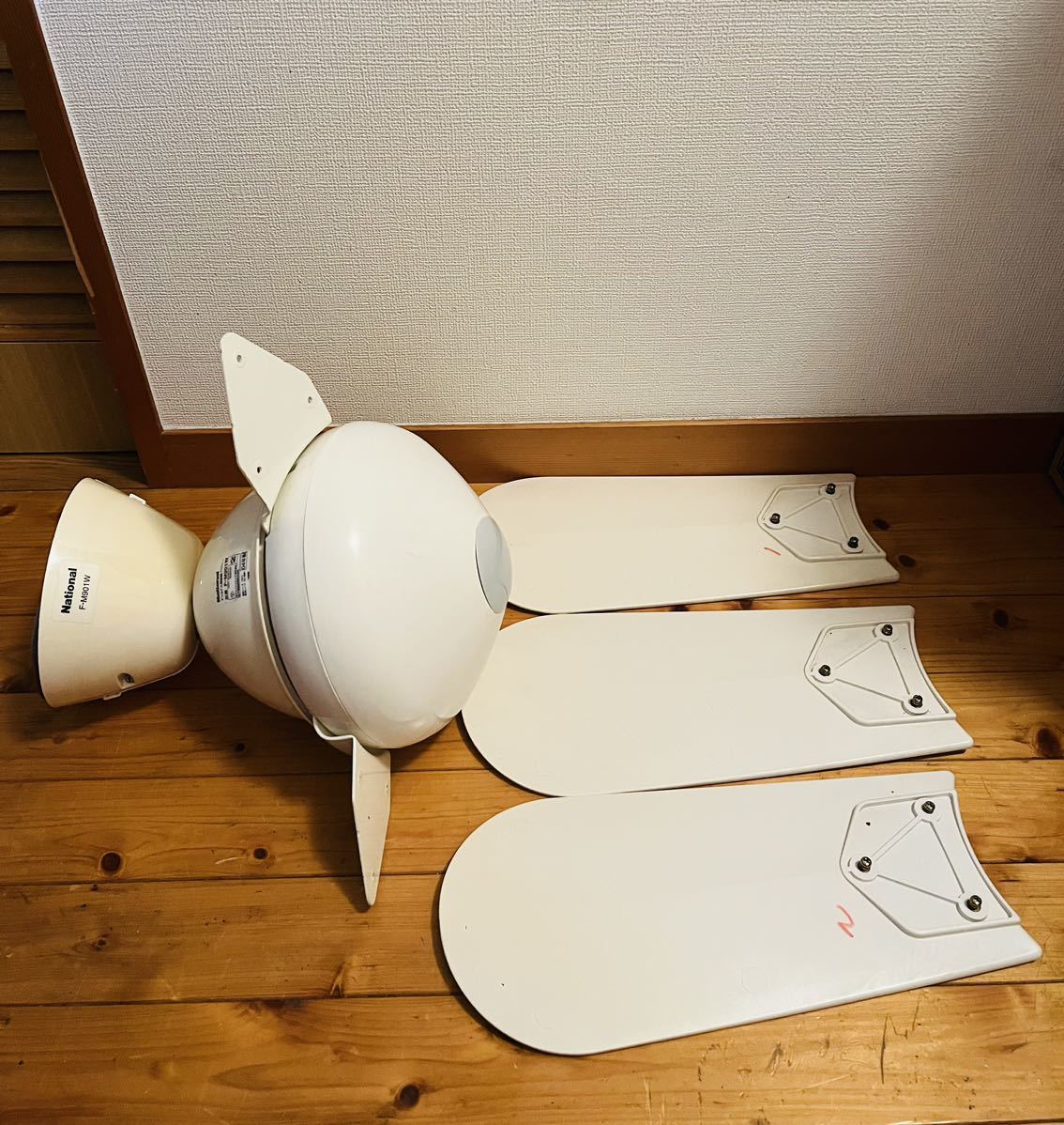 レトロ 東京芝浦電気 東芝 扇風機 Electric Fan 真鍮4枚羽 ジャンク