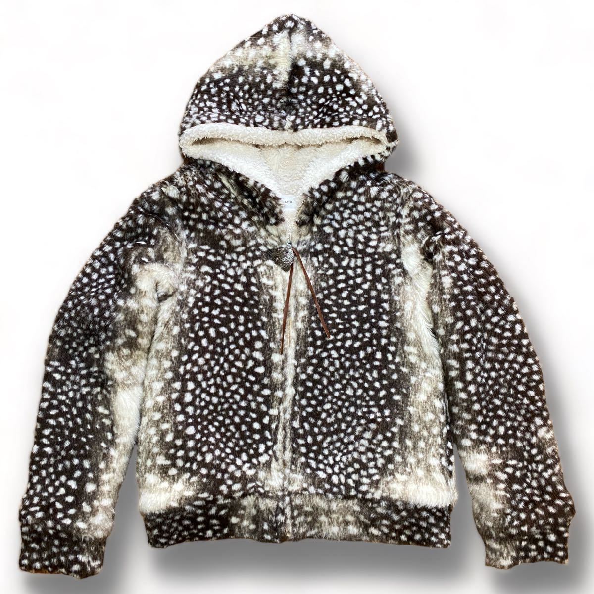 Tsumori Chisato fur XS Hotbox hooded 00s Tsumori Chisato Fur