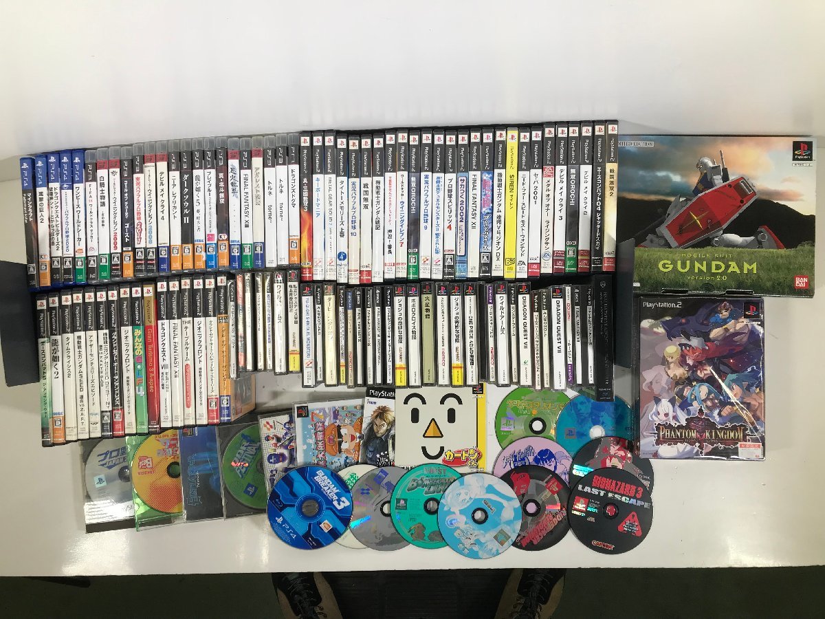 PlayStation PS4 PS3 PS2 プレステ ソフト 進撃の巨人2 白騎士物語 ニーアレプリカント ファントムキングダム 他 まとめ 大量 ジャンク