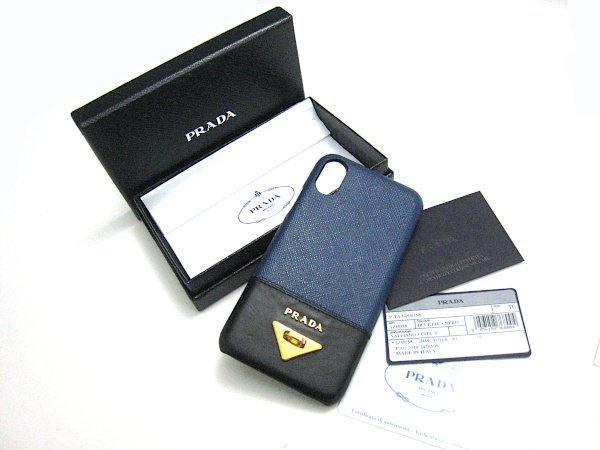 ★1ZH058★プラダPRADA スマホケース　ストラップなし★