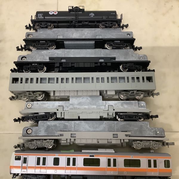 1円〜 訳あり ジャンク KATO等 Nゲージ コキ106-1122 タキ13220 ガソリン