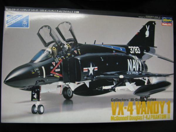 ★　ハセガワ　1/48 VX-4 バンディ１・F-4J 　コレクターズ ハイグレードシリーズ　★