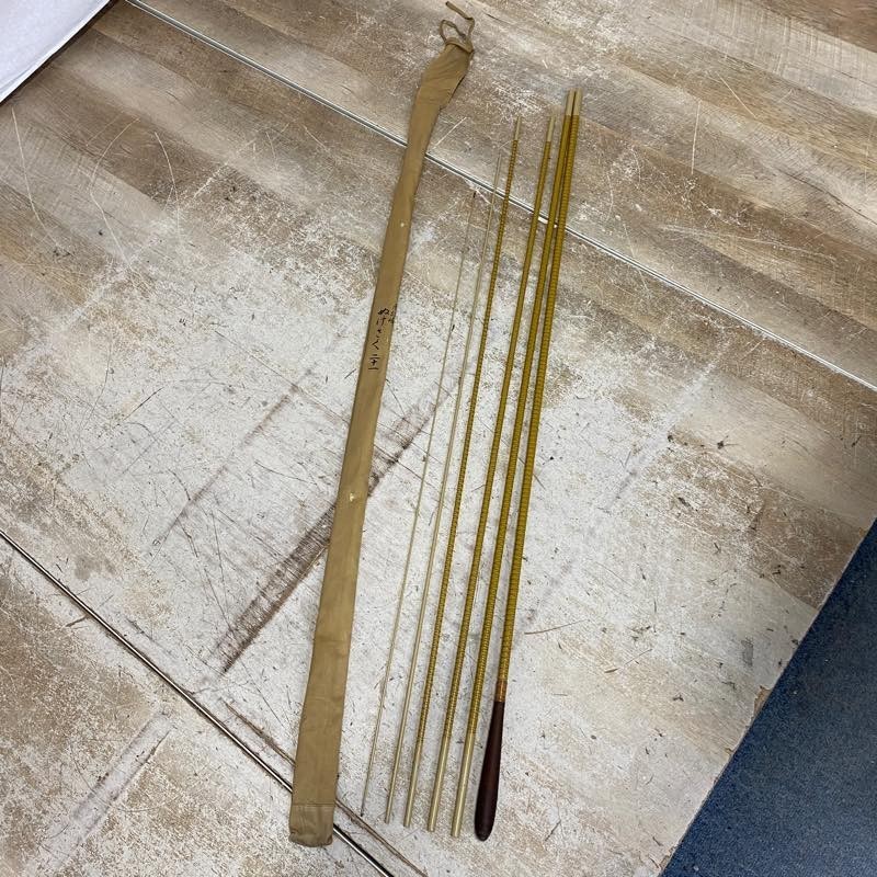 ◆美品◆ シマノ 朱紋峰 ぬけさく 21尺 釣り ルアー 海 川 湖 レジャー フィッシング アウトドア mc01062693