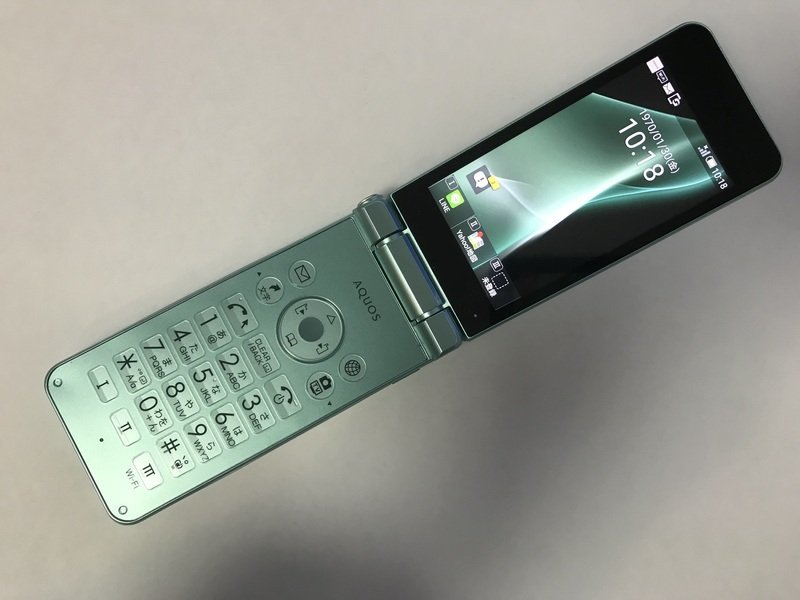 シャープ アクオス NP601SH ガラケー ソフトバンク 携帯 本体 ムスビー