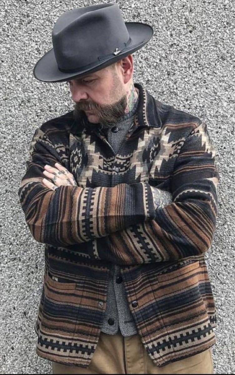 激レア！ 新品！ RRL native shirt jacket ダブルアールエル 