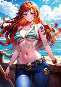 A4 ONE PIECE ナミのYahoo!オークション(旧ヤフオク!)の相場・価格を