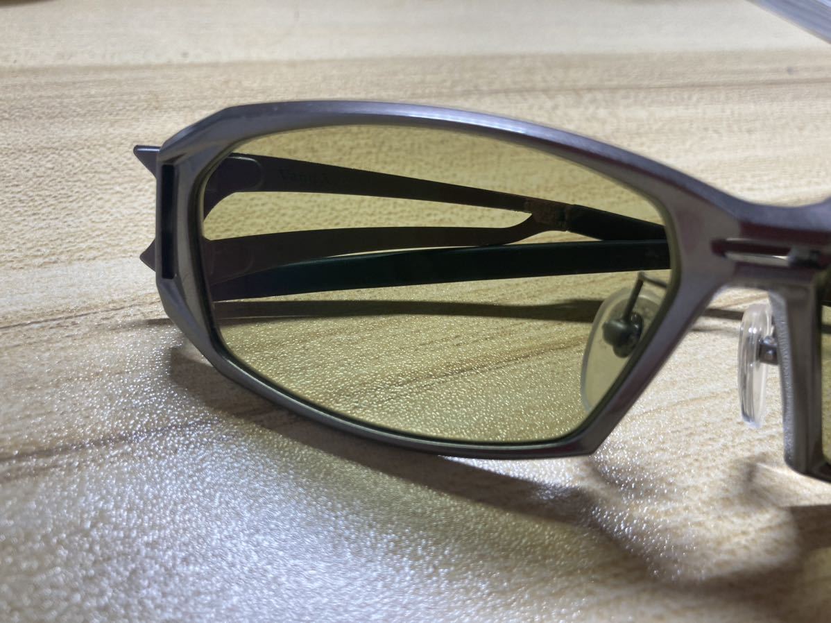 【送料無料】【箱付】ジール　オプティクス Vanq X F-1763　ヴァンク エックス フレーム：ガンメタル レンズ：イーズグリーン _4
